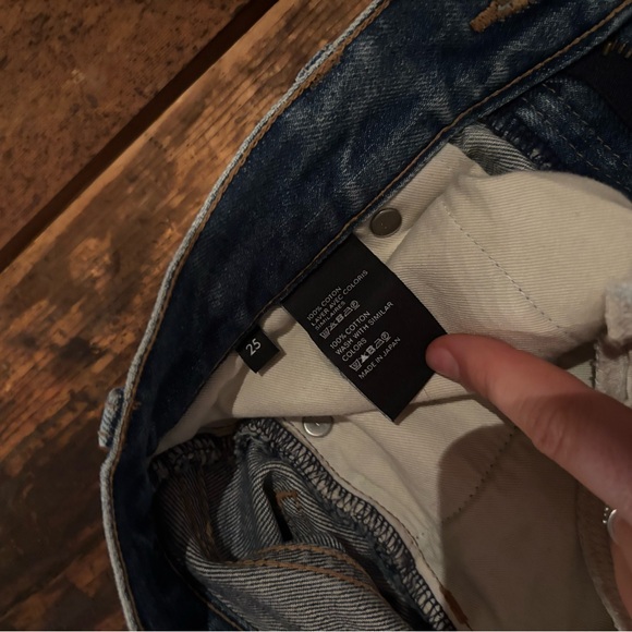 CELINE - WIDE LEG HIGH WAIST JEANS - Size 25 - Picture 10 of 13